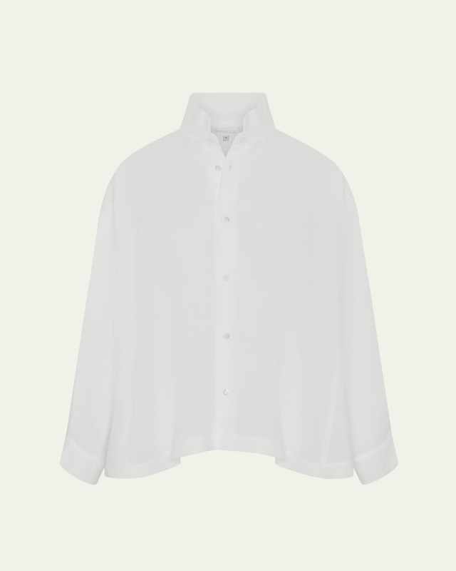 Caucasus Shirt With Notch Collar (Mid Plus Length)